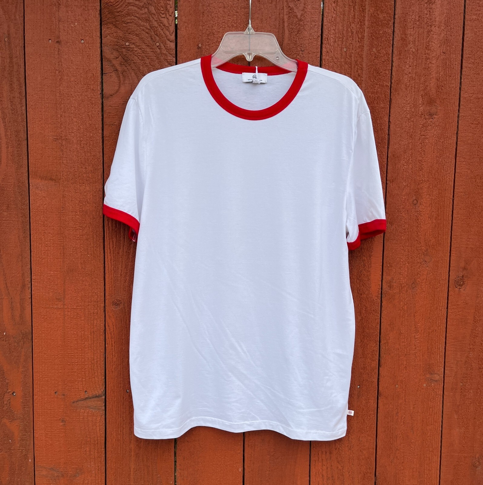 Adriano Goldschmied Men’s Medium Crewneck White T-Shirt Brand New with Tags gallery