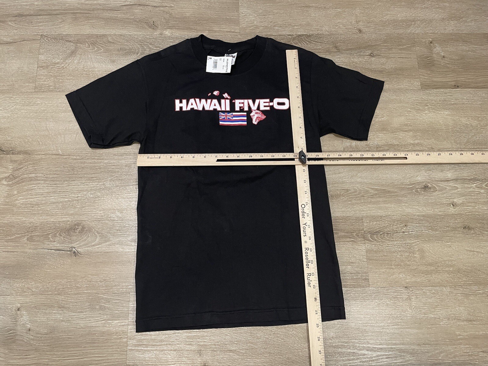 Hilo Hattie Maui Hawaii Five-O T-Shirt Men's Size Sz S Black Cotton Surf gallery