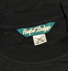ARTFUL DODGER Men’s Multicolor Print Stitched “Bishops Island” Sz.Large Tee