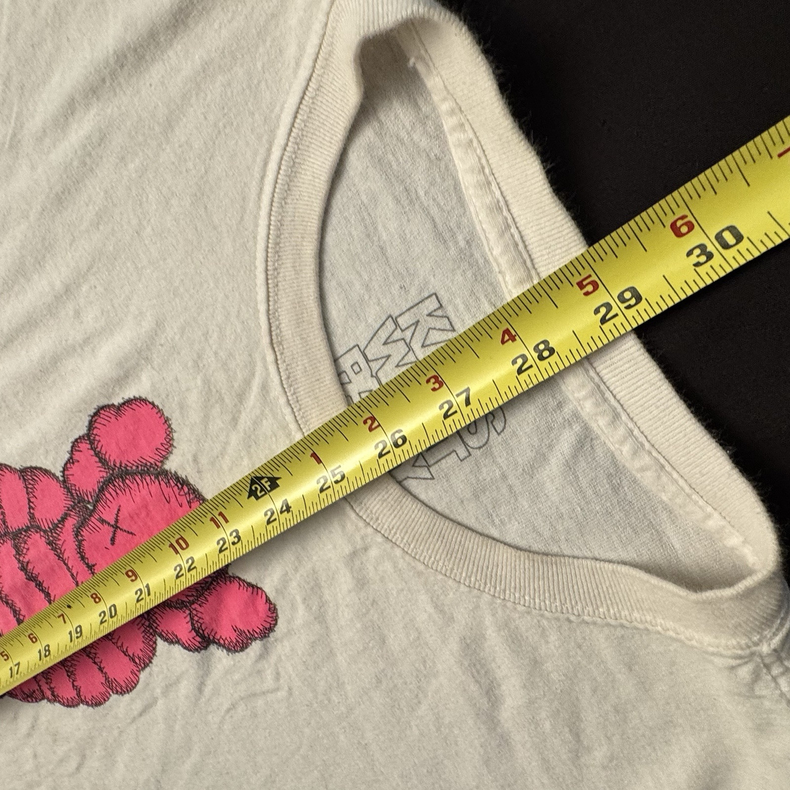 KAWS x Brooklyn Museum colob What Party Pink Space Man T Shirt Size XL HTF! gallery