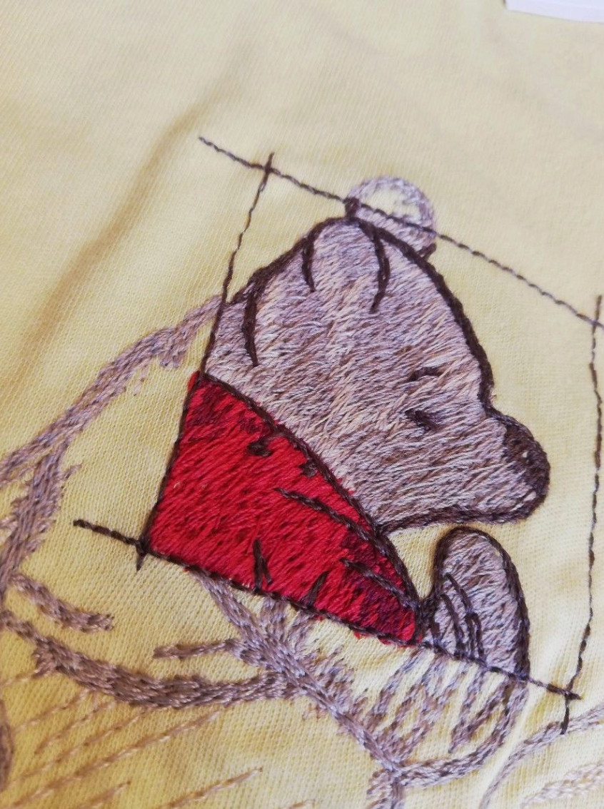 Iceberg HISTORY Winnie-the-Pooh T-Shirt Men's Unused with Tag Vintage YF gallery