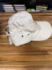 Bullet Line Inferno Columbia Firefighter Dog Strapback Hat White