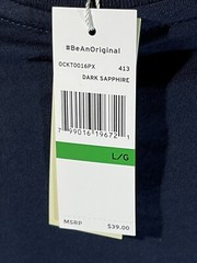 Penguin mens “ Thirst Place” navy blue tee shirt size Large NWT$39