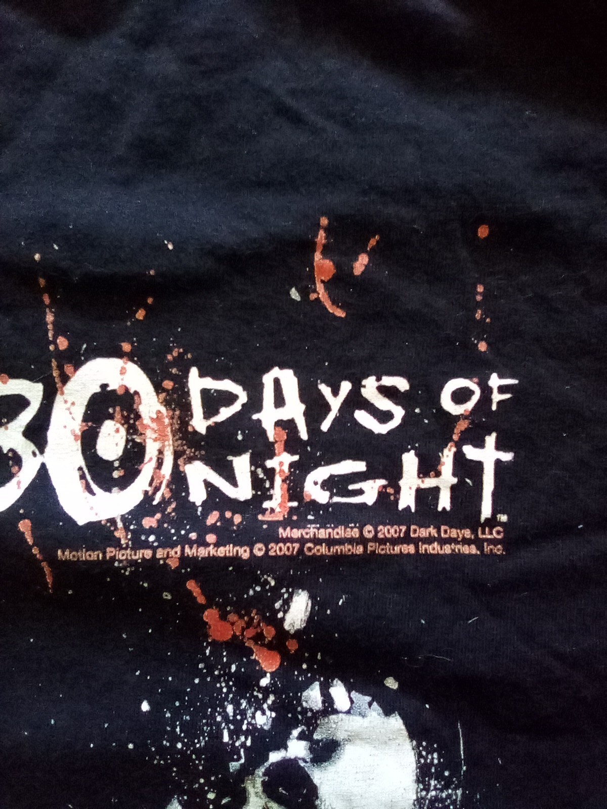 vintage 30 Days of Night 2007 motion picture T-Shirt Size S gallery