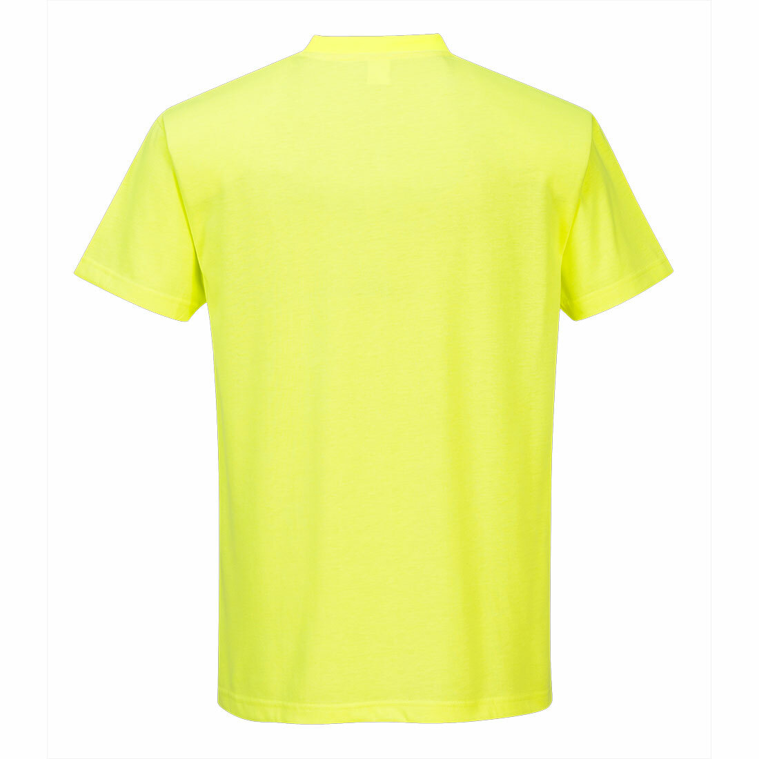 PORTWEST YELLOW NON ANSI COTTON BLEND POCKET T-SHIRT SIZES S-5XL S577* gallery