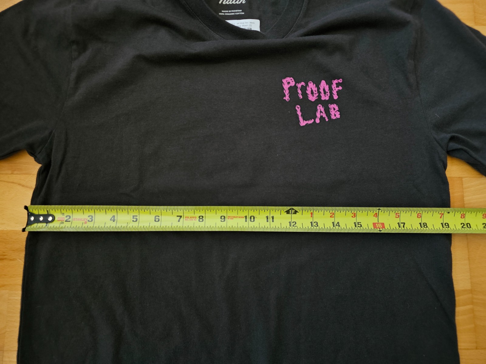 Katin Proof Lab Surf Shop Men Dark Brown Small T Shirt Organic Cotton NWT Norcal gallery