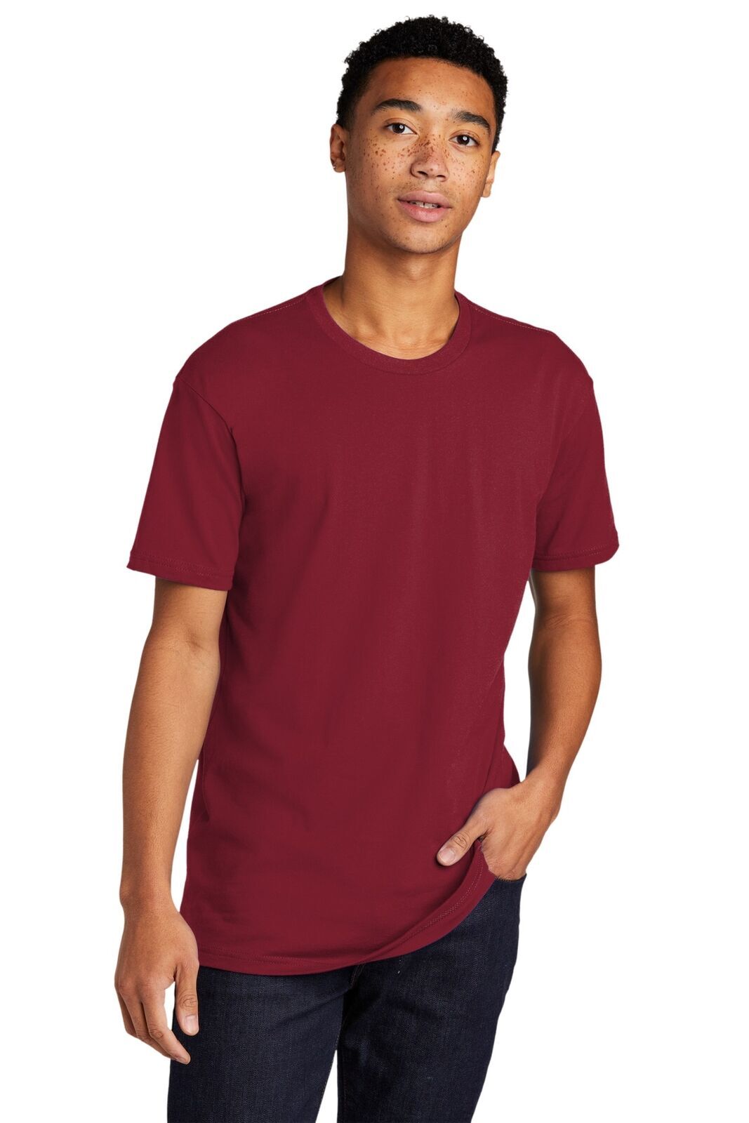 Pack Of 5 Next Level 3600 Unisex Premium Cotton Stylish Short Sleeves T-Shirt