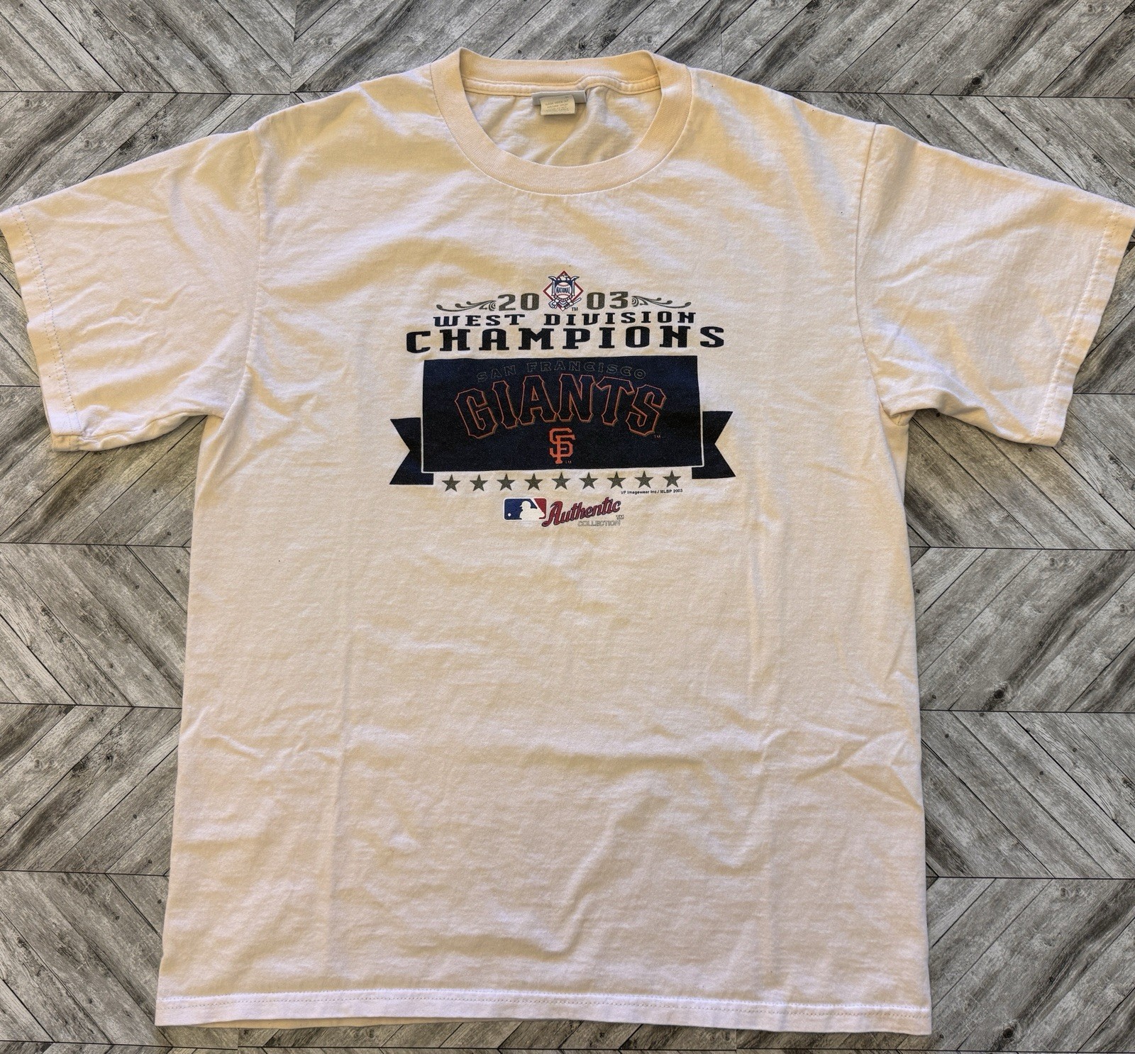 VTG San Francisco Giants T-Shirt Mens Large Ivory MLB Baseball Sports Streetwear gallery