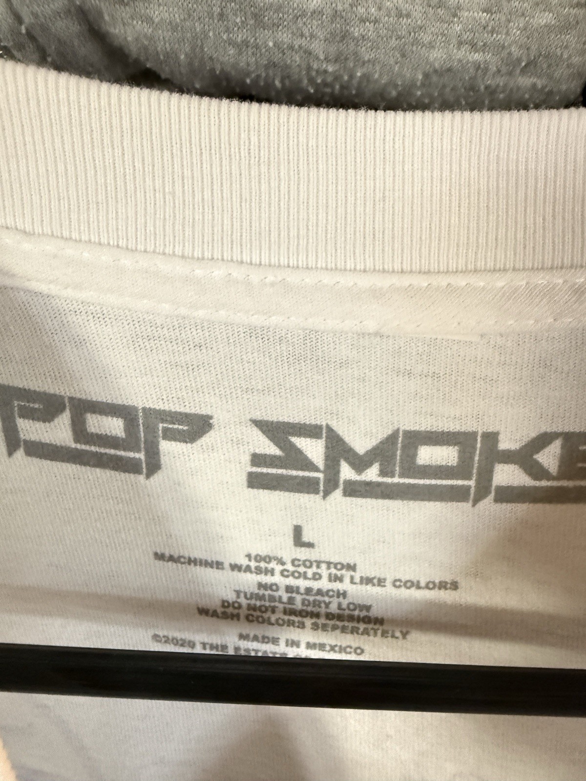 Pop Smoke x Virgil Abloh Stop The Violence Size L gallery