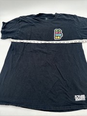The Thread Shop T-Shirt Men Large Graphic Print Black ..#28264