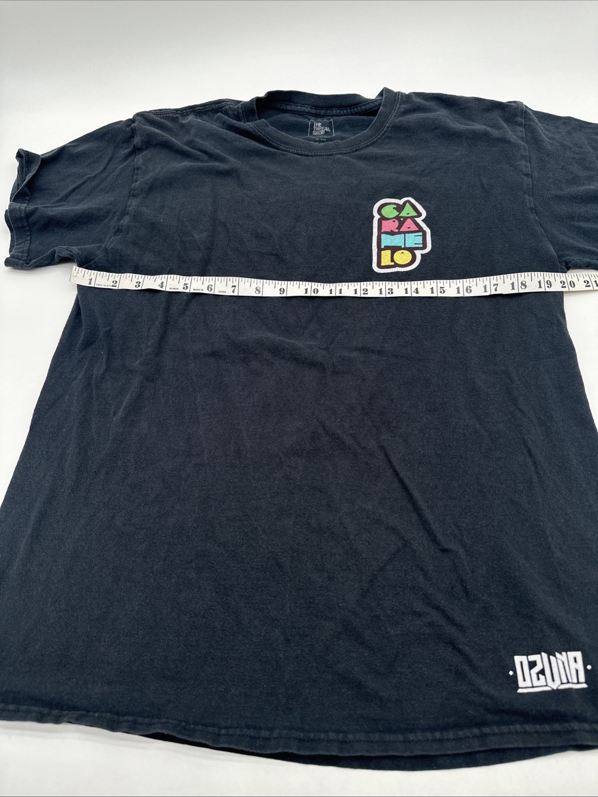 The Thread Shop T-Shirt Men Large Graphic Print Black ..#28264 gallery