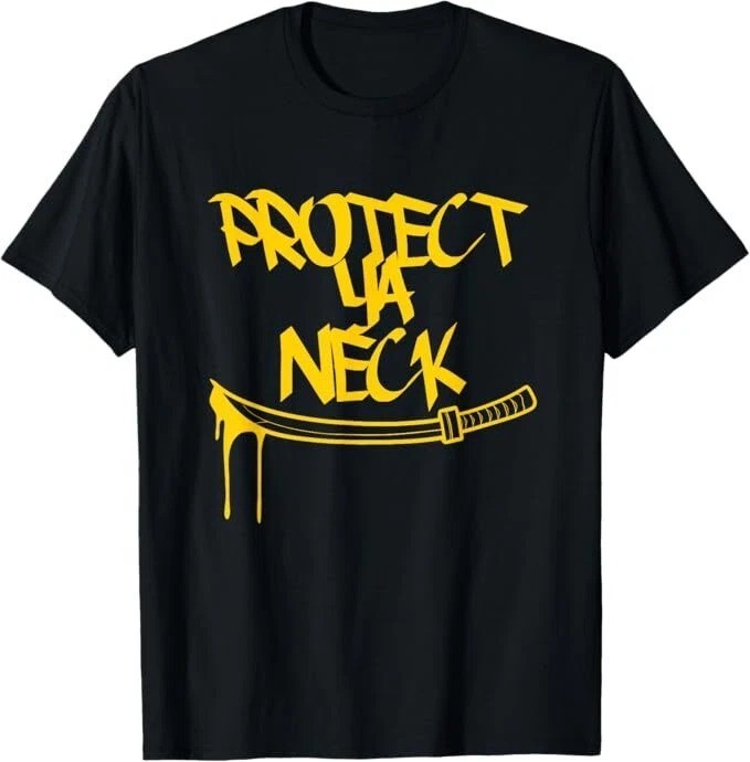 Classic Golden Era 90s Hip-Hop Music Quote Protect Ya Neck T-Shirt gallery