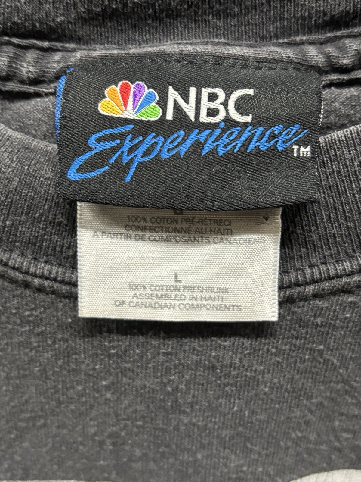Vintage 1999 ER TV Show Promo T-Shirt Size LARGE 90s Warner Bros NBC EXPERIENCE gallery