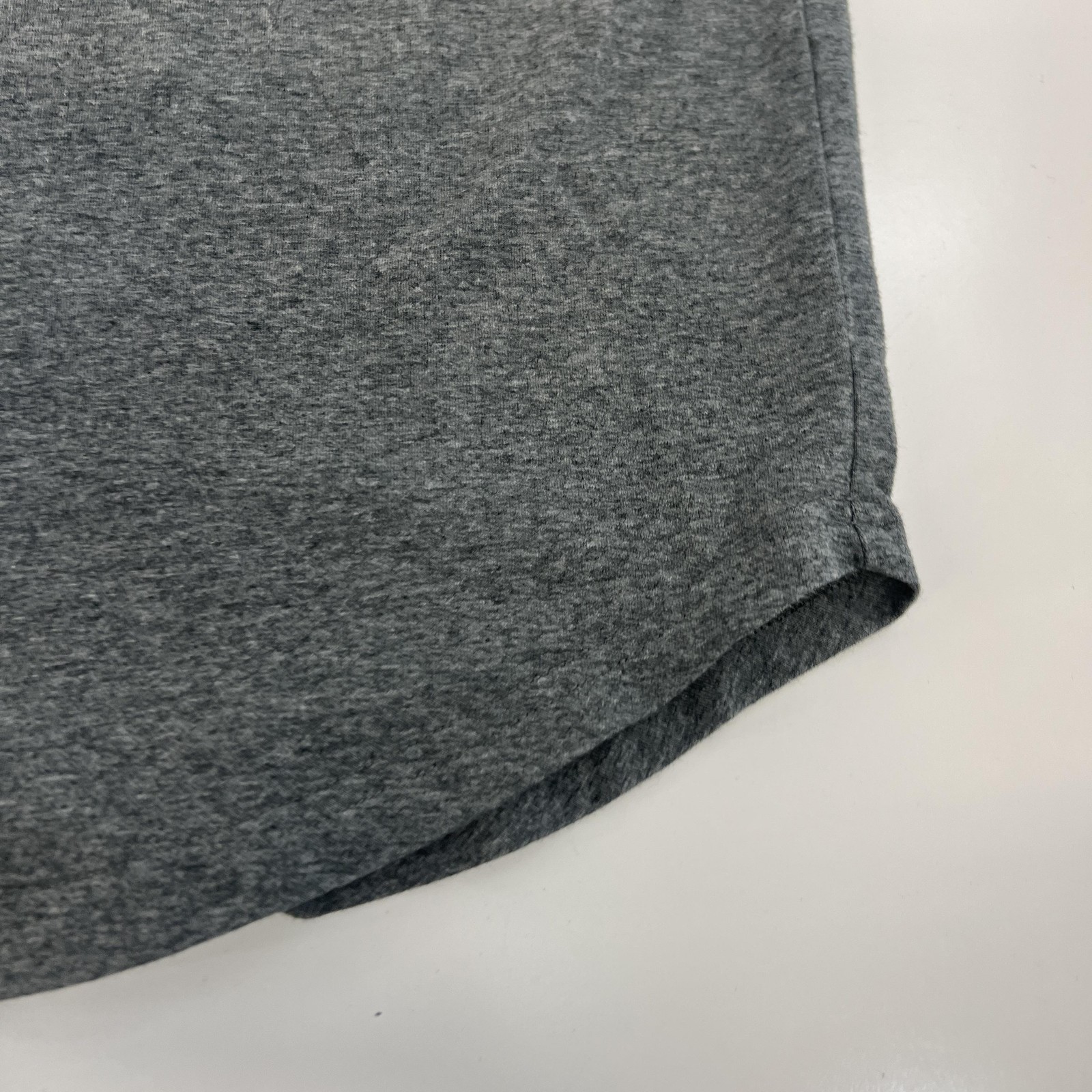YoungLA Shirt Mens Extra Large Gray Pocket Crewneck Curved Hem Casual YLA406 Tee gallery
