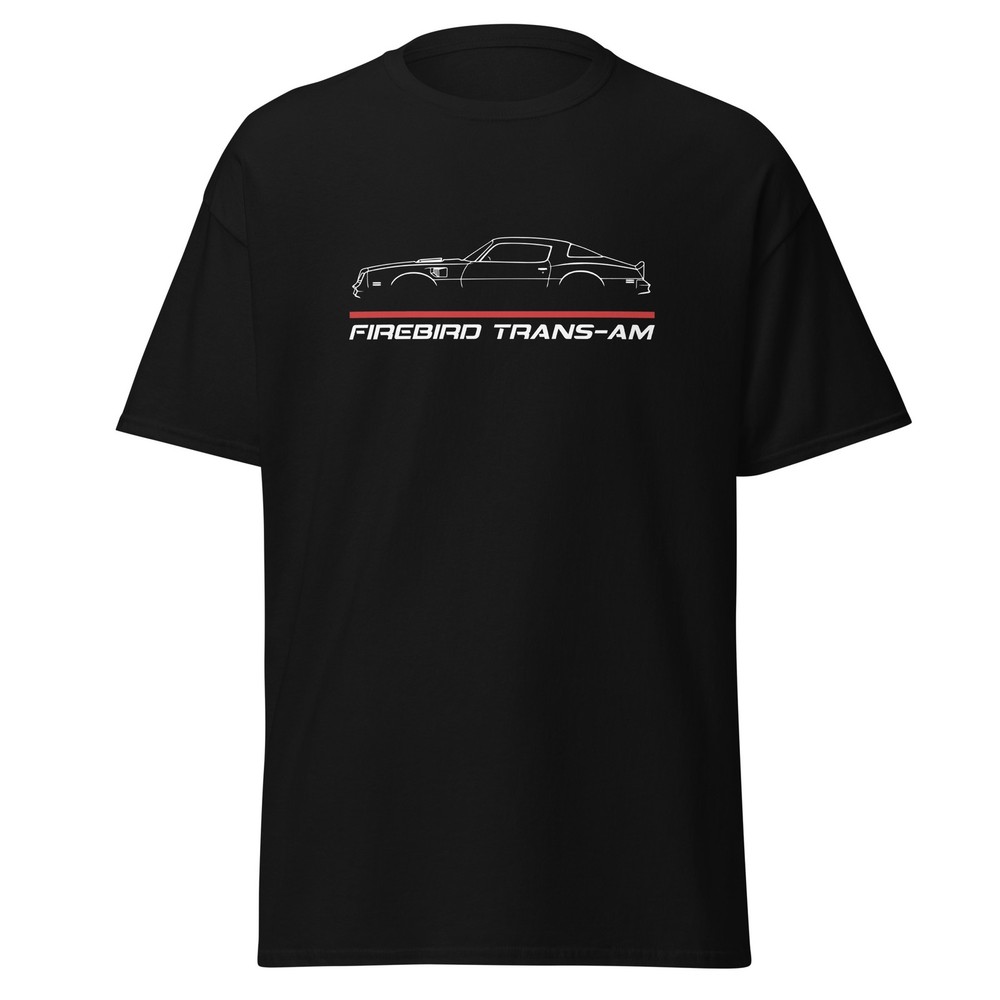 Firebird Trans-Am Screaming Chicken T-Top Muscle Graphic Tee T-Shirt Gift