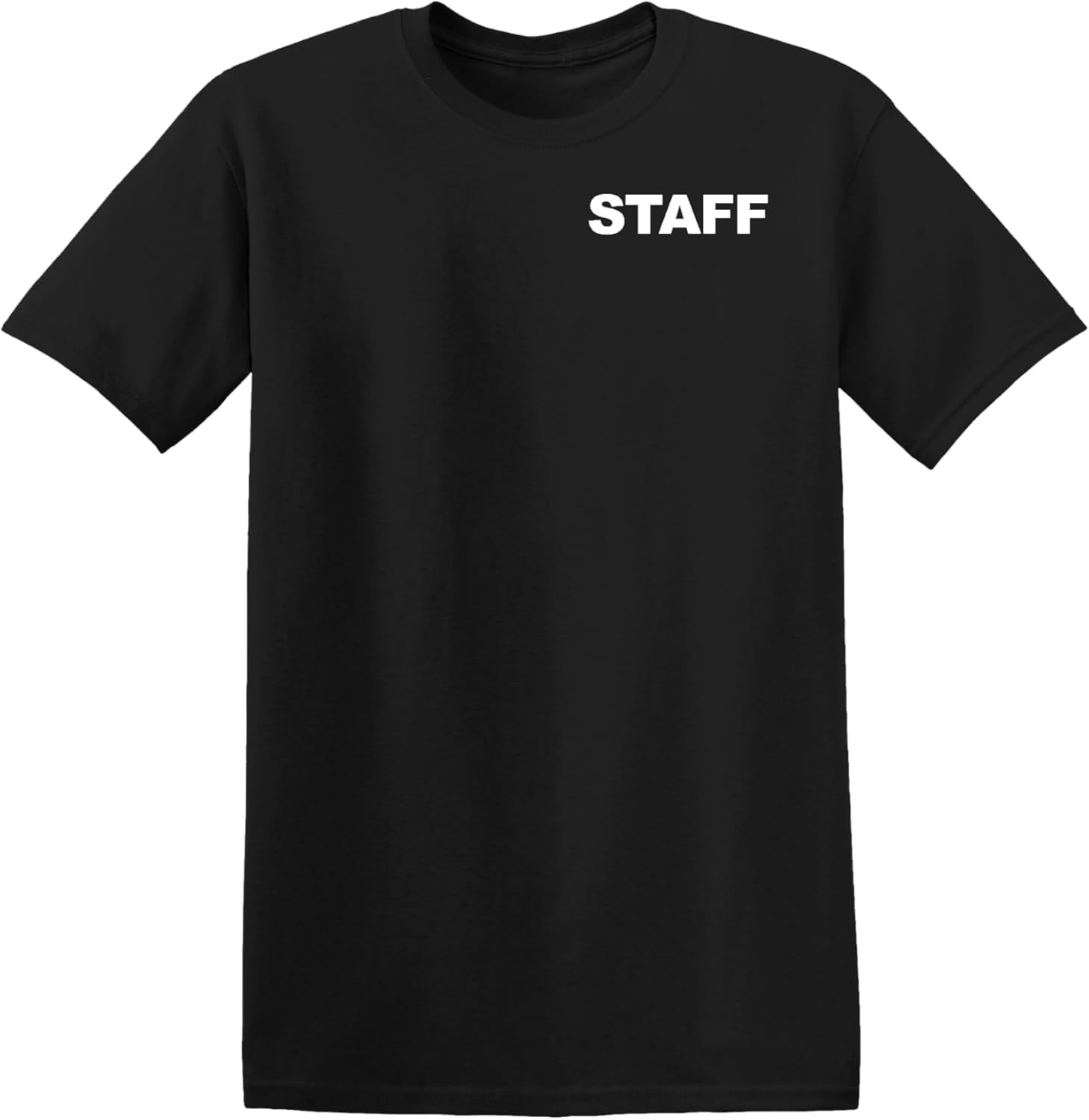 Staff T-Shirt Short Sleeve Uniform Tee Printed Work/Events/Security√ gallery