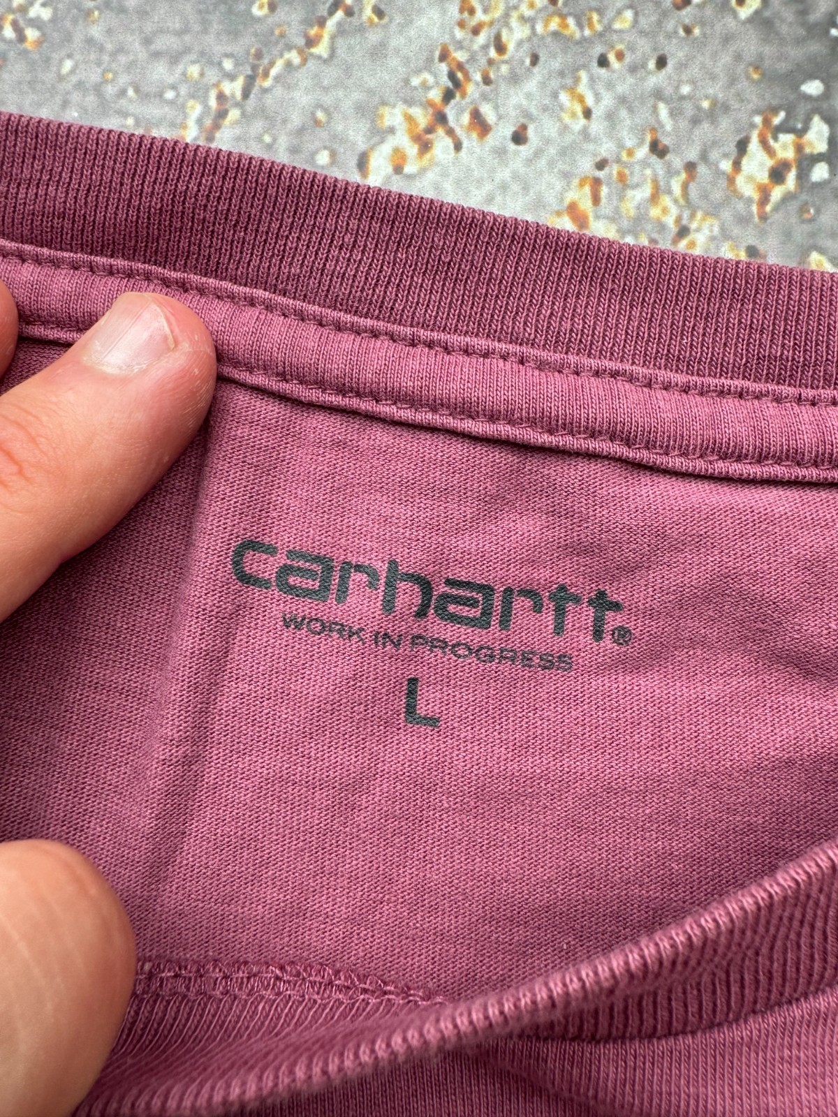 Carhartt Vintage Distressed Long Sleeve T-Shirt Men’s Size L gallery