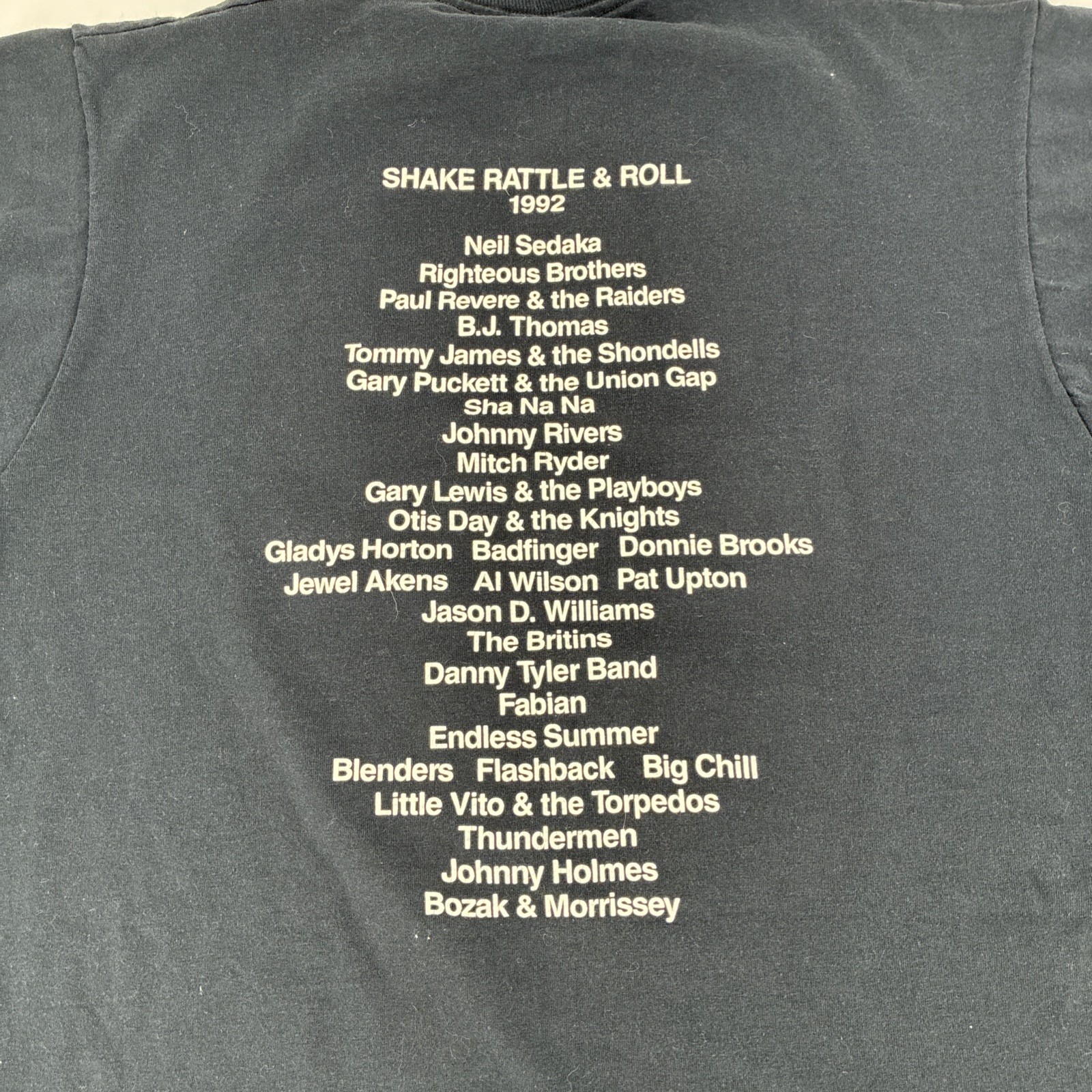 Vintage Shake Rattle & Roll T Shirt Men Large Black Festival Eae Claire WI 1992 gallery