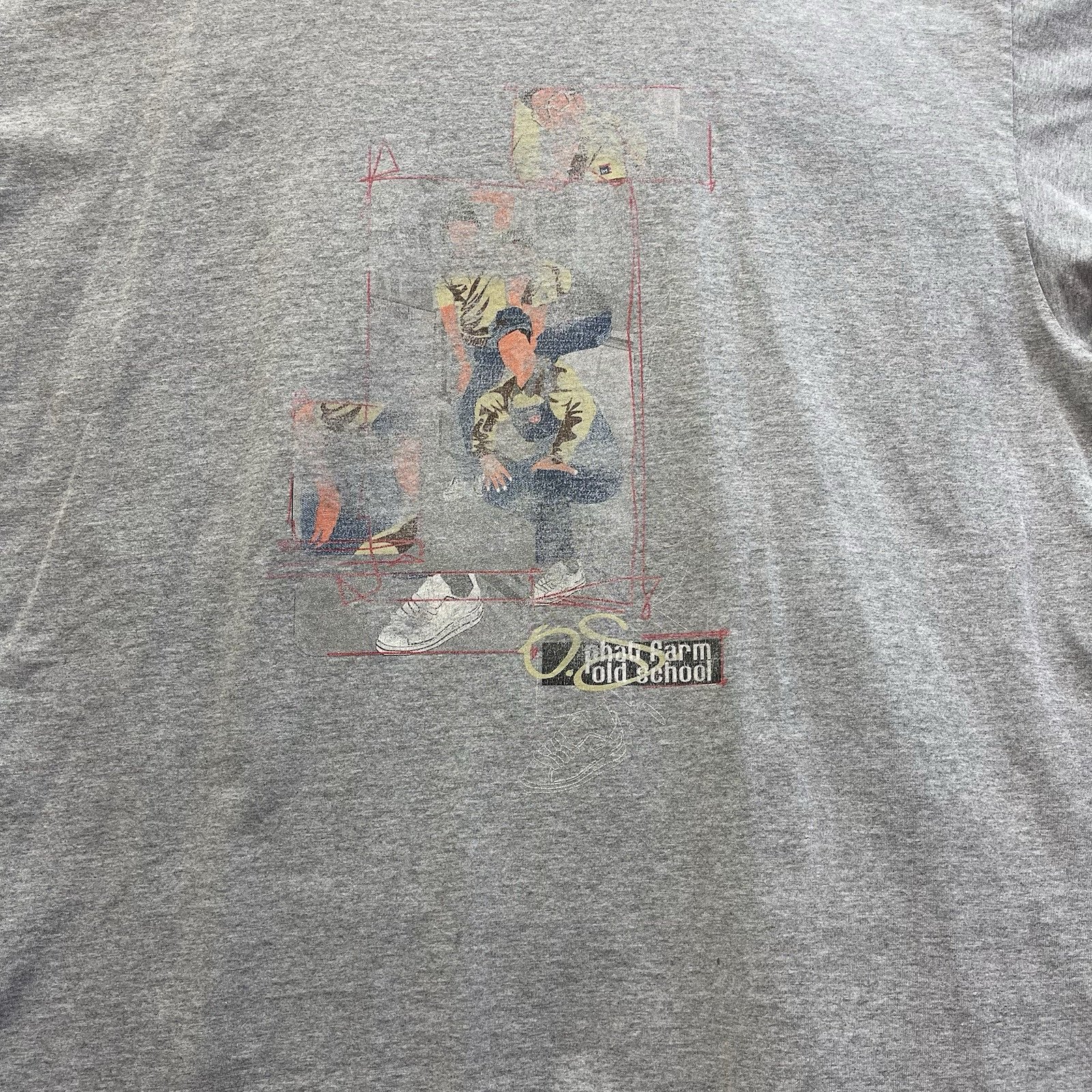 Rare 90s Vintage Phat Farm Old School Hip Hop Tee Shirt XL Made In USA gallery