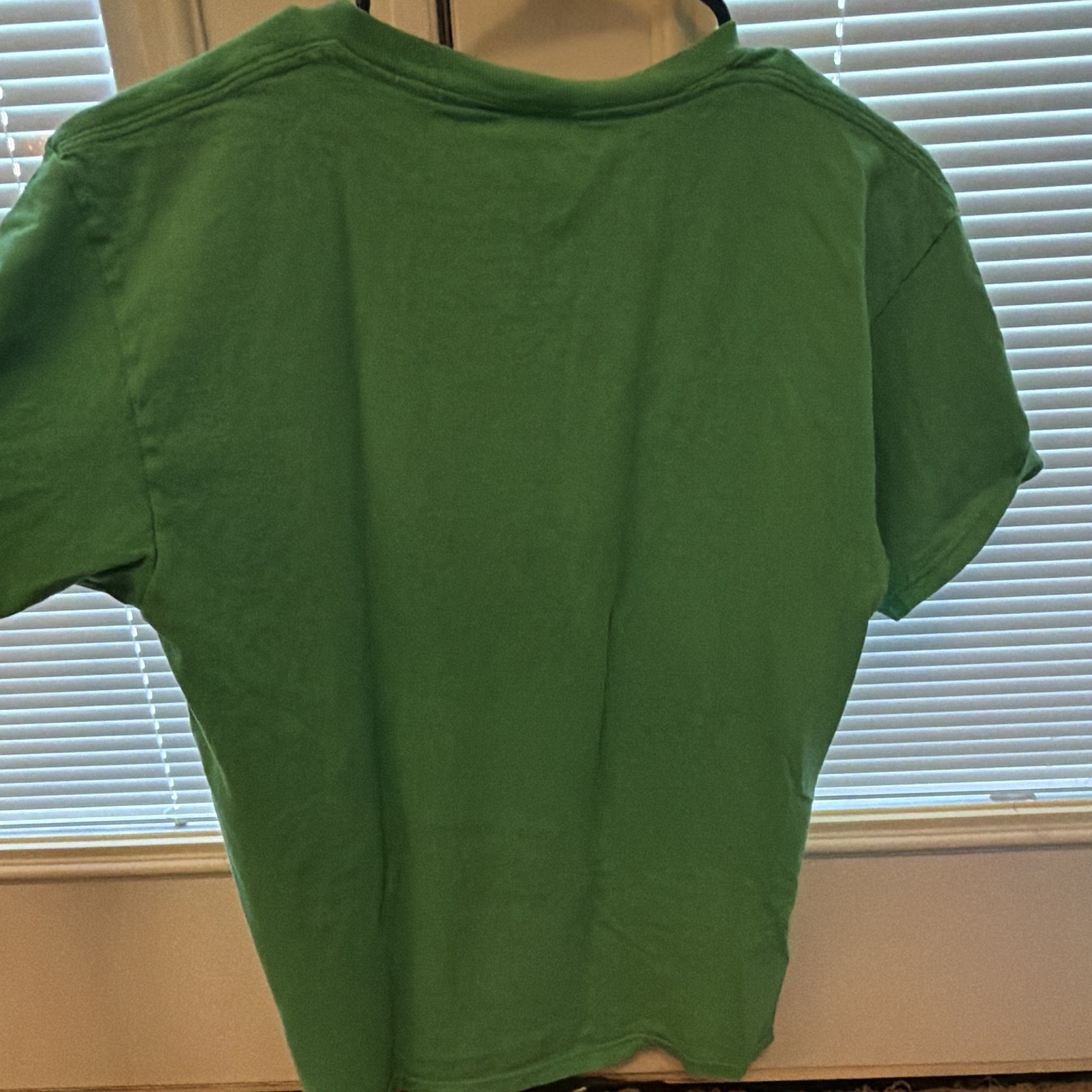 Fruit of the Loom Heavy Cotton Green Nerds Rule Graphic T-Shirt M Crew Neck gallery