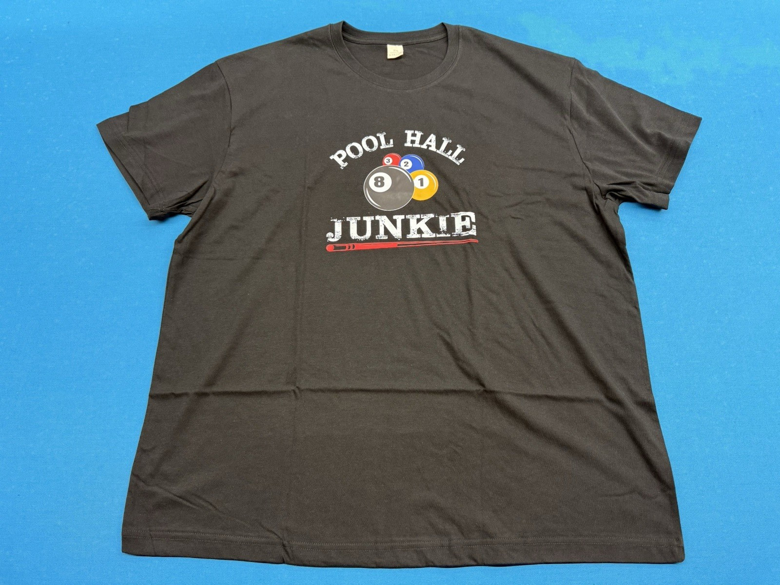 POOL HALL JUNKIE T-Shirt XL 65%POLYSTER AND 35% COTTON gallery