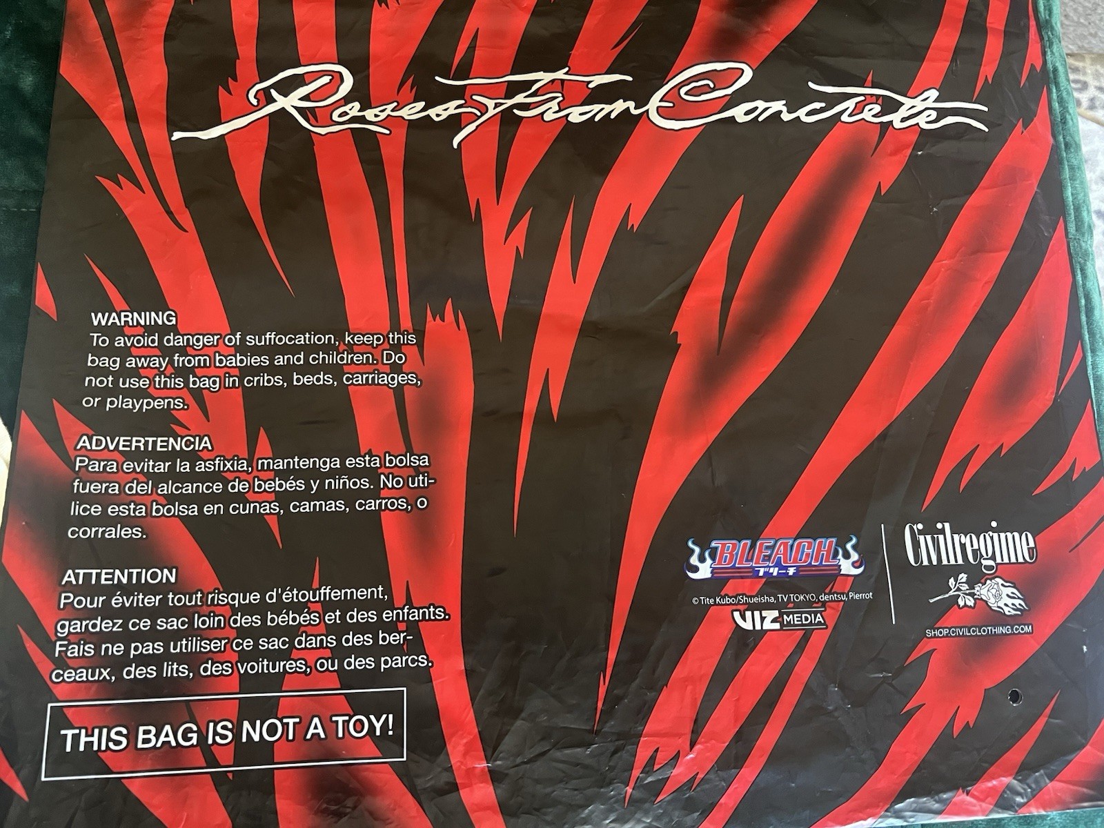 Civil Regime Bleach Ichigo American Classic In Butter Size Small Brand New w Tag gallery