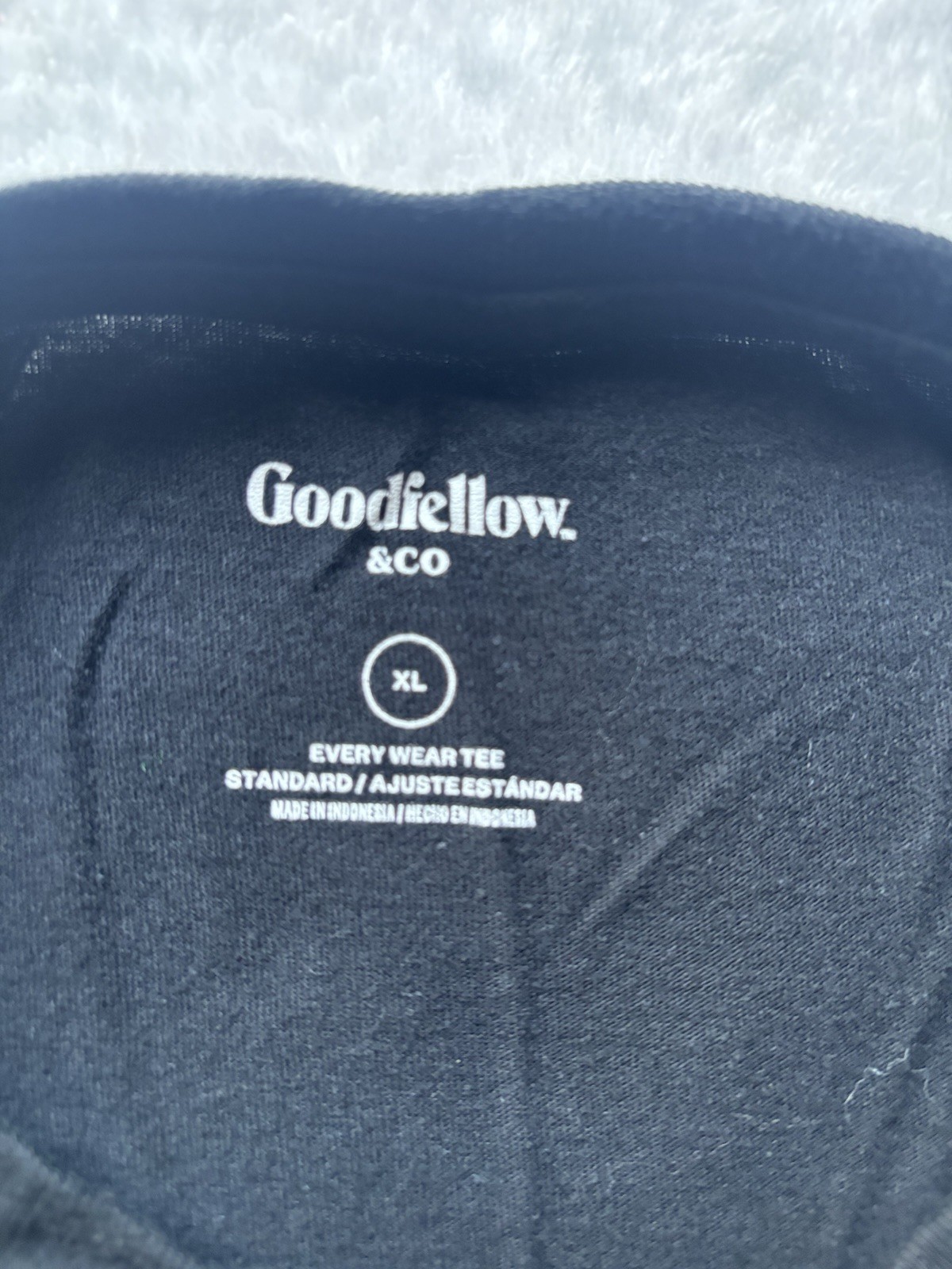 • Goodfellow Black Every Day T-shirt Men’s Size Xl gallery