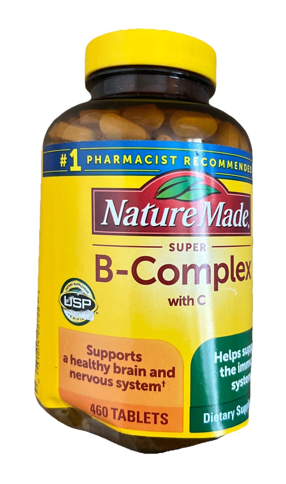 Nature Made Super B Complex with C 460  Tablets Exp 9/2027 READ DETAILS