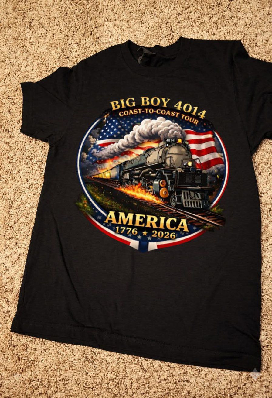 Big Boy America 250th Anniversary T Shirt Patriotic USA Graphic Tee gallery
