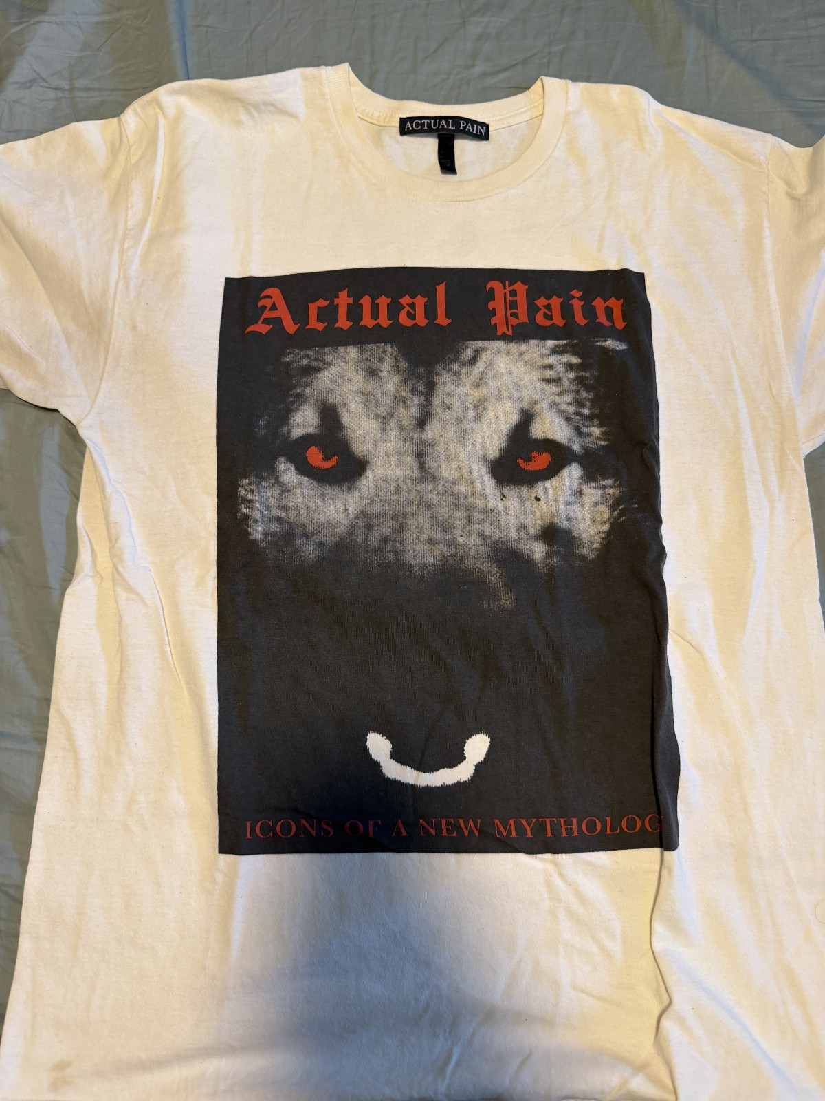 Actual Pain goth streetwear vintage shirt skull horror dark occult metal punk