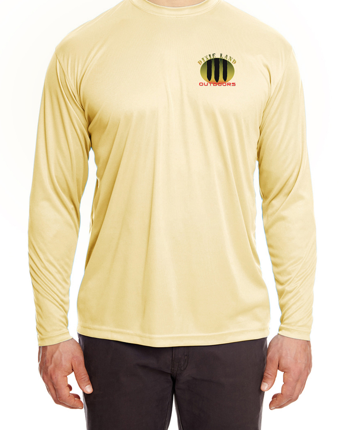 Dixie Land Outdoors microfiber Peacock Bass long sleeve fishing t shirt 30+ uv gallery