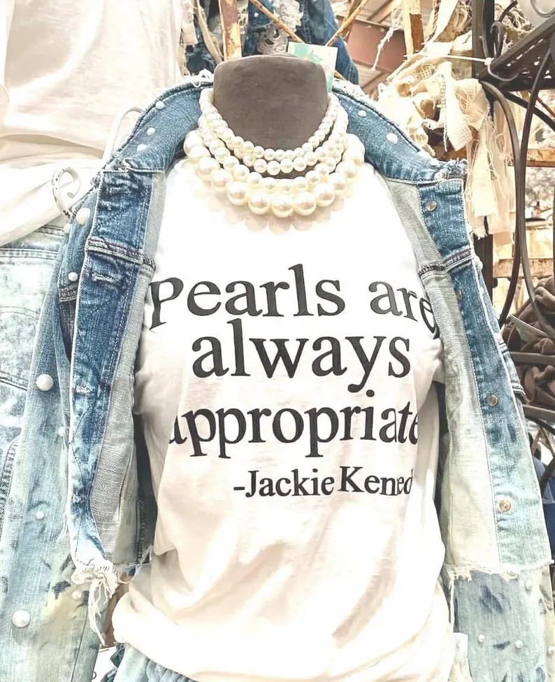 Pearls Are Always Appropriate Comfort Tee