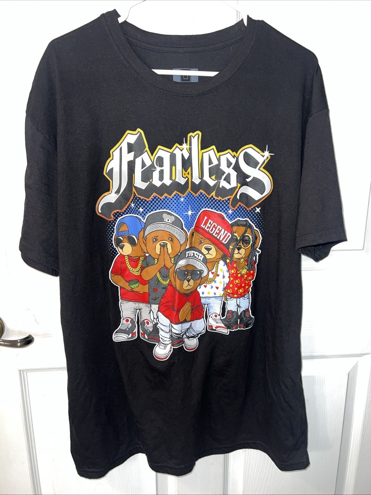 Hustle Legend Bear OG Graphic Tee Adult Size XL