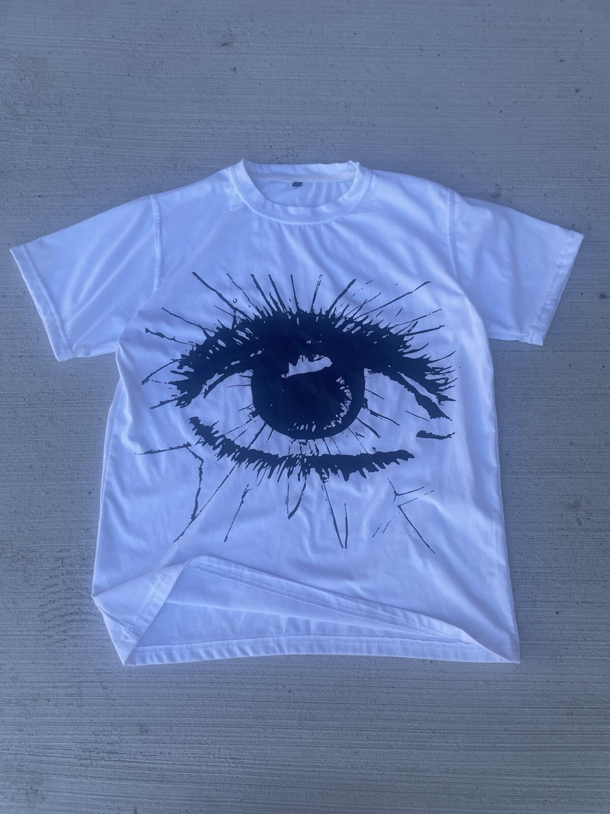 Screen Printed Eye Design Tee