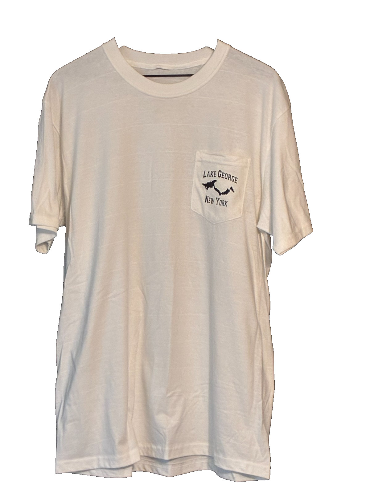 LAKE GEORGE T-SHIRT LARGE with front pocket gallery