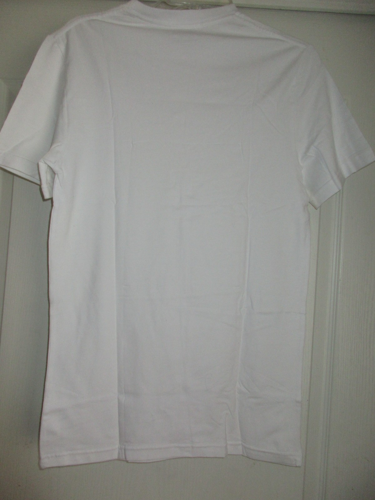 Nordstrom Crewneck Trim Fit Cotton & Spandex Men T-Shirt White S U70.2SL gallery