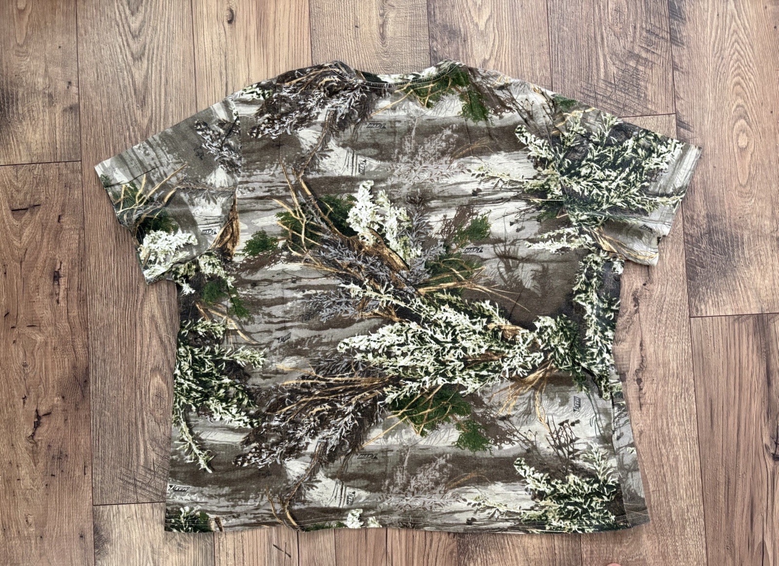Mens RealTree Camo T-Shirt 3XL Cotton Short Sleeve Hunting Fishing gallery