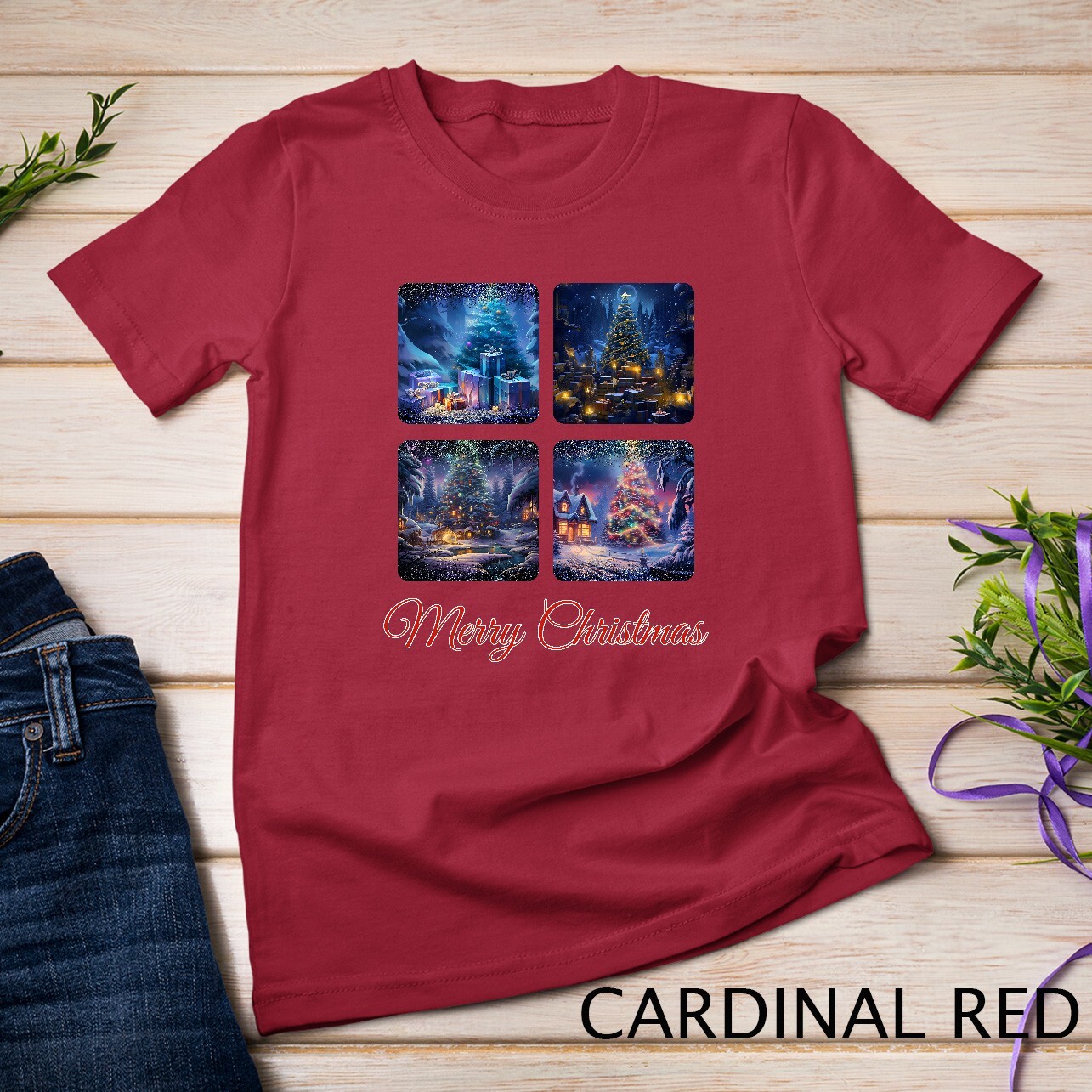 Winter Wonderland Christmas Collection Funny Christmas Shirt Unisex T-shirt gallery