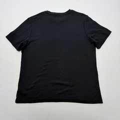 Croft & Barrow Mens Ribbed 100% Cotton Short Sleeve T-Shirt Black Large