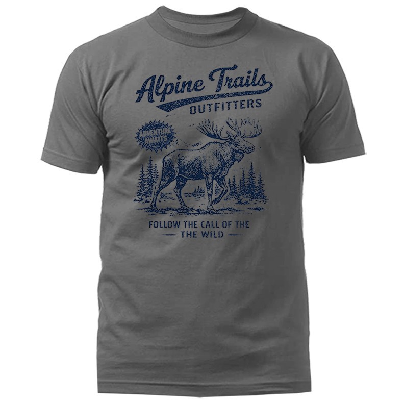 Cascade Range Trails Bear Vintage Outdoor Wildlife Nature T-Shirt