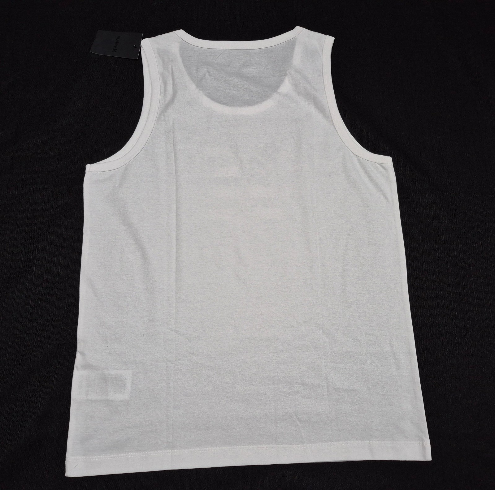 Hurley Men's Found Nation American Icon Graphic White Tank Top White gallery