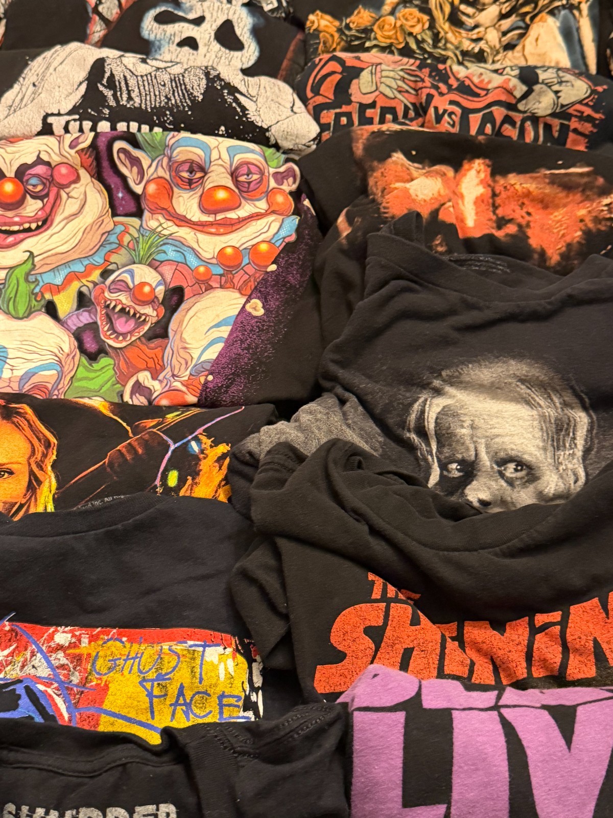 HUGE Horror T Shirt / Hoodie & More Lot Fright Rags Cavity Colors Terror Threads gallery