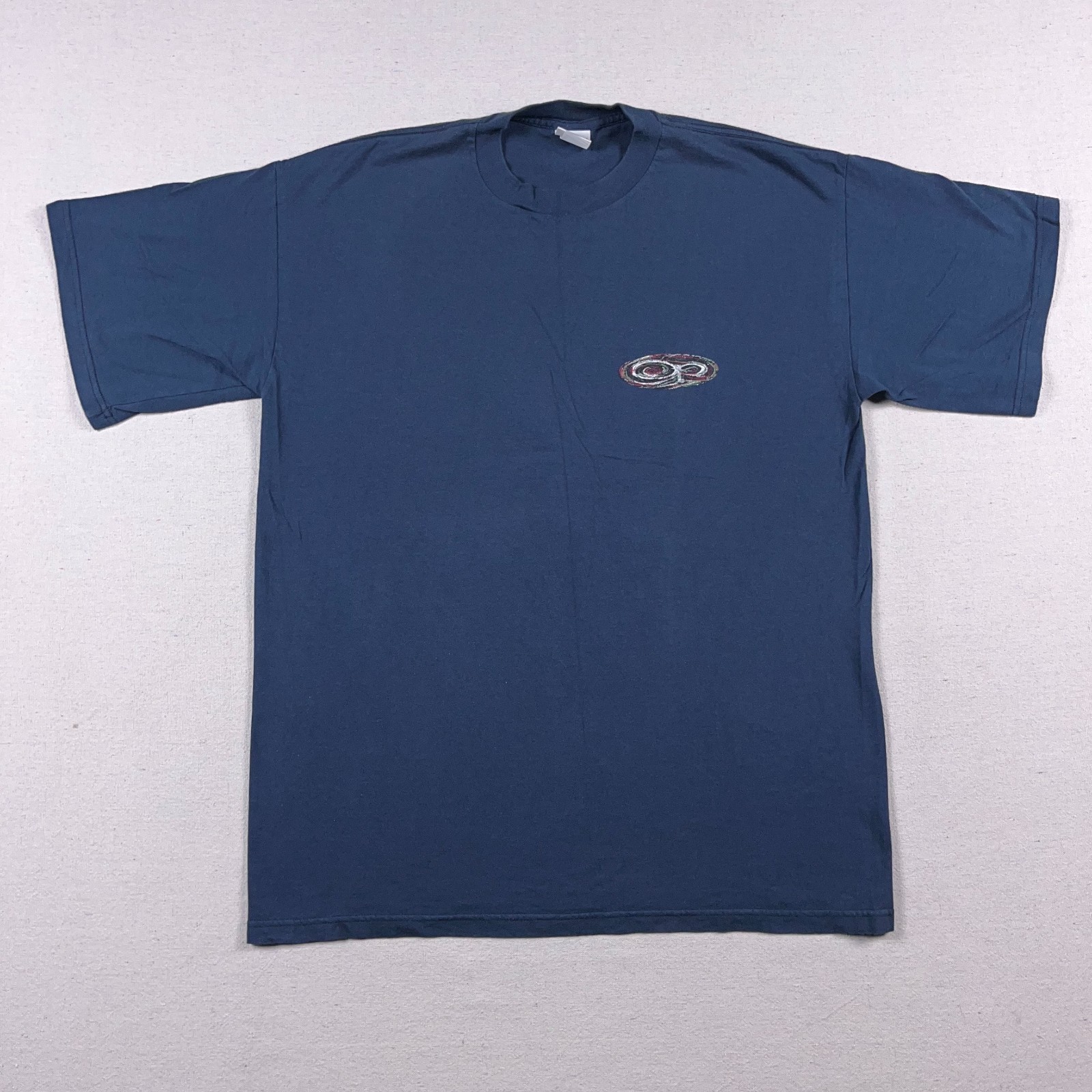 VTG OP Ocean Pacific T Shirt Mens XL Graphic Grafitti Surf Double Sided 90s Y2K gallery