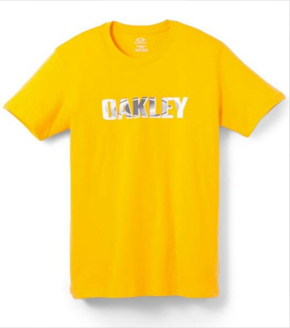 Oakley Men's Sentry Cotton Short Sleeve T-shirt Red White Gray Blue Orange gallery