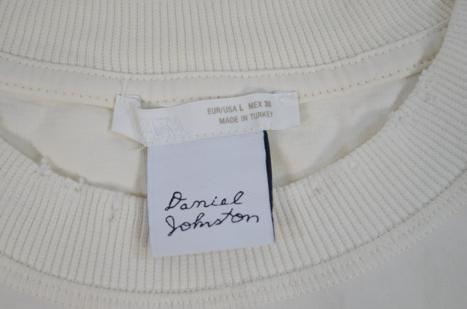 Daniel Johnston Hi How are You? Sept 1983 White Sara Large Shirt gallery