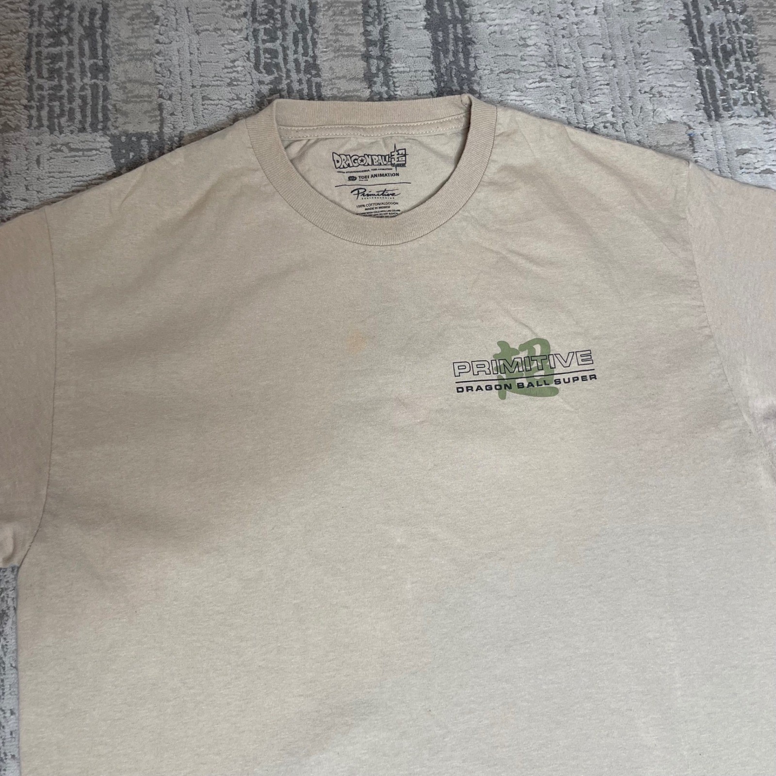 Primitive Dragon Ball Super Future Trunks Graphic T-Shirt Mens Large Tan L gallery