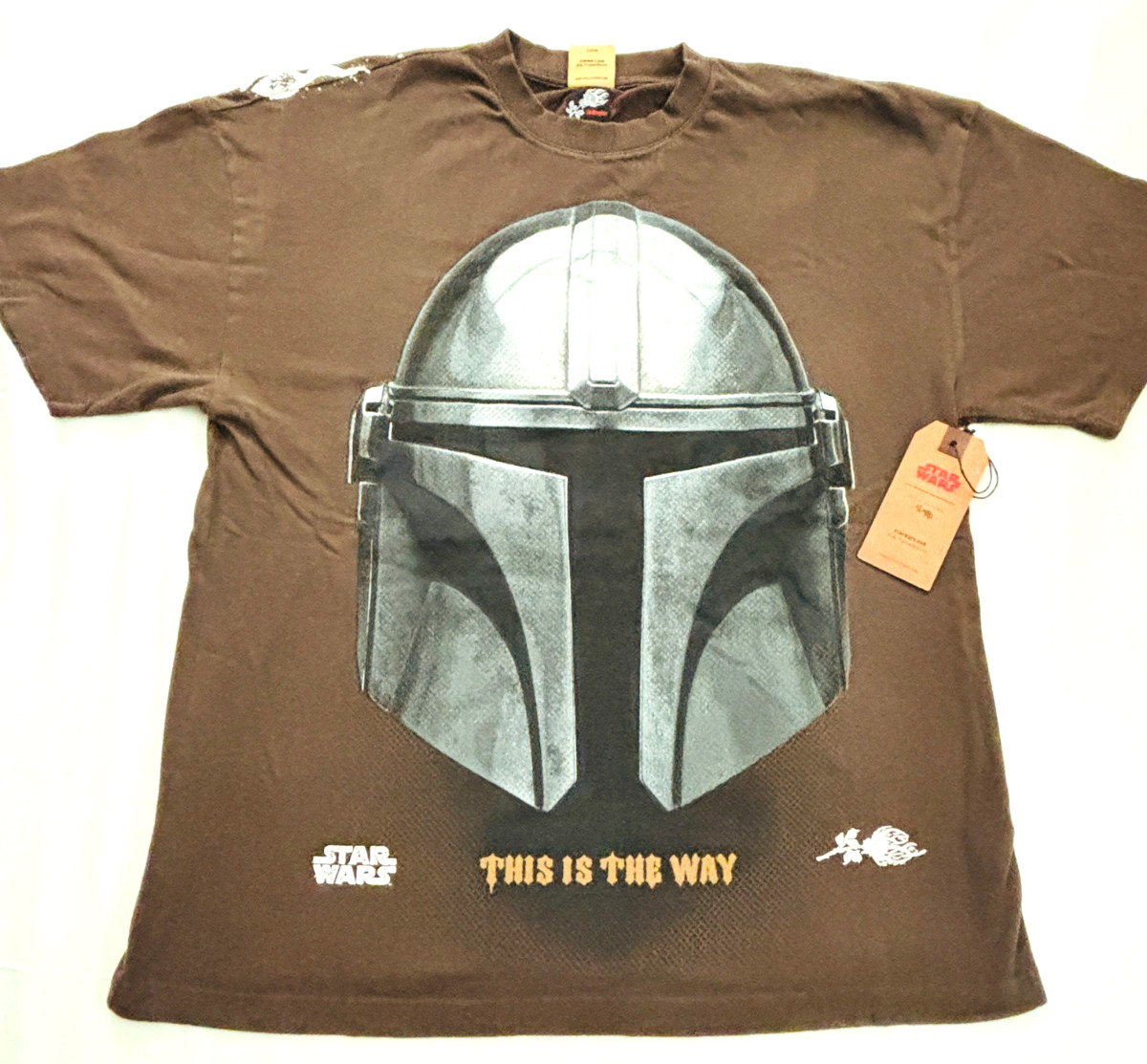 Civil Regime Star Wars Mandalorian Oversized Graphic Tee Shirt Adult Size Large