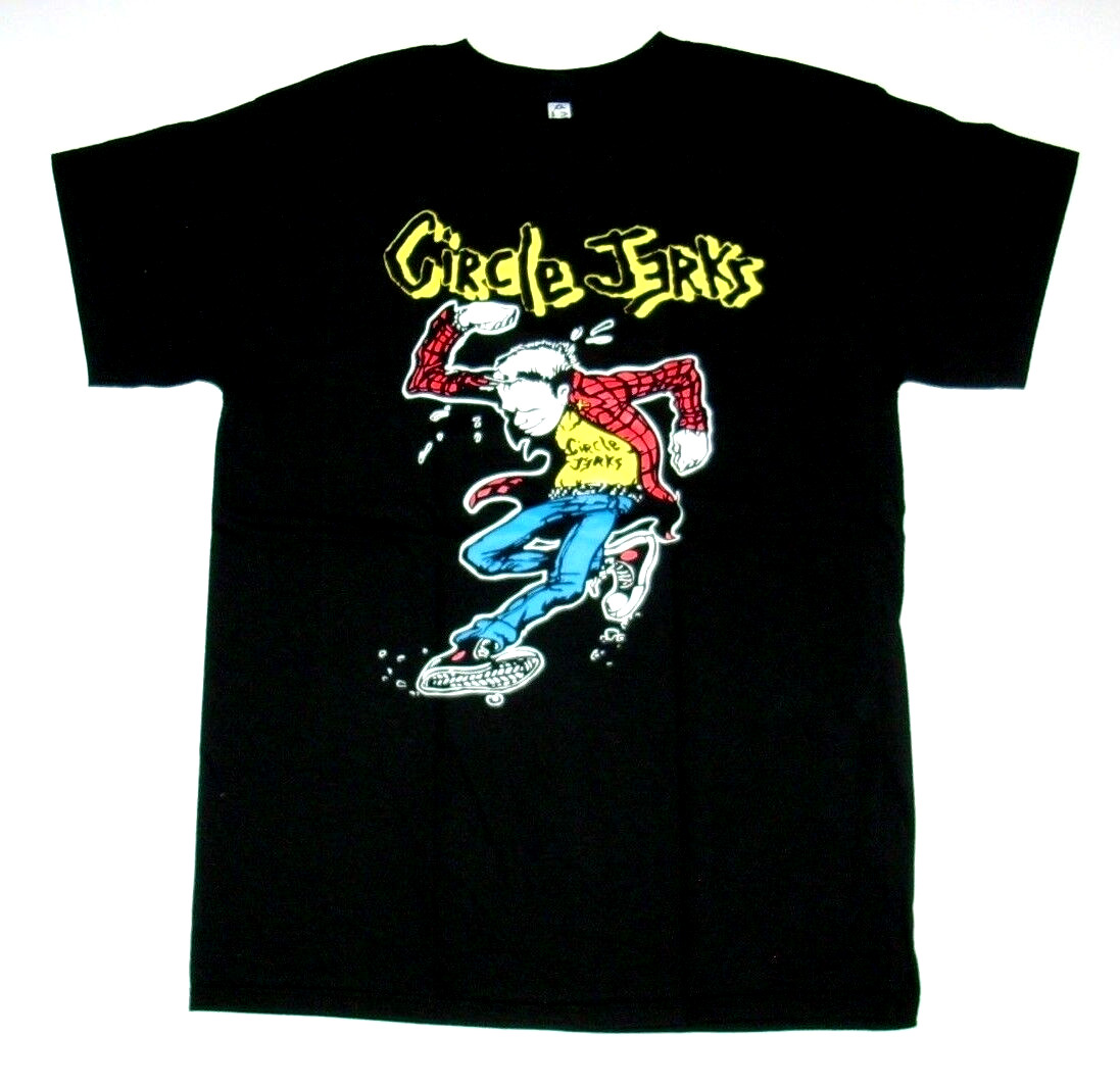 FREE SAME DAY SHIPPING Brand New Classic Punk CIRCLE JERKS SKANKMAN Shirt MEDIUM gallery