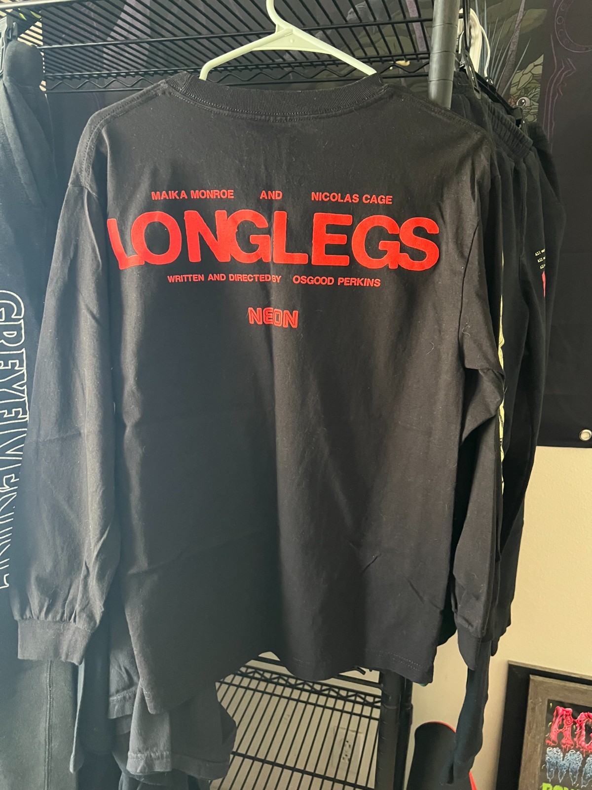 OFFICIAL Neon Longlegs OOP Longsleeve Mens Medium Shirt gallery