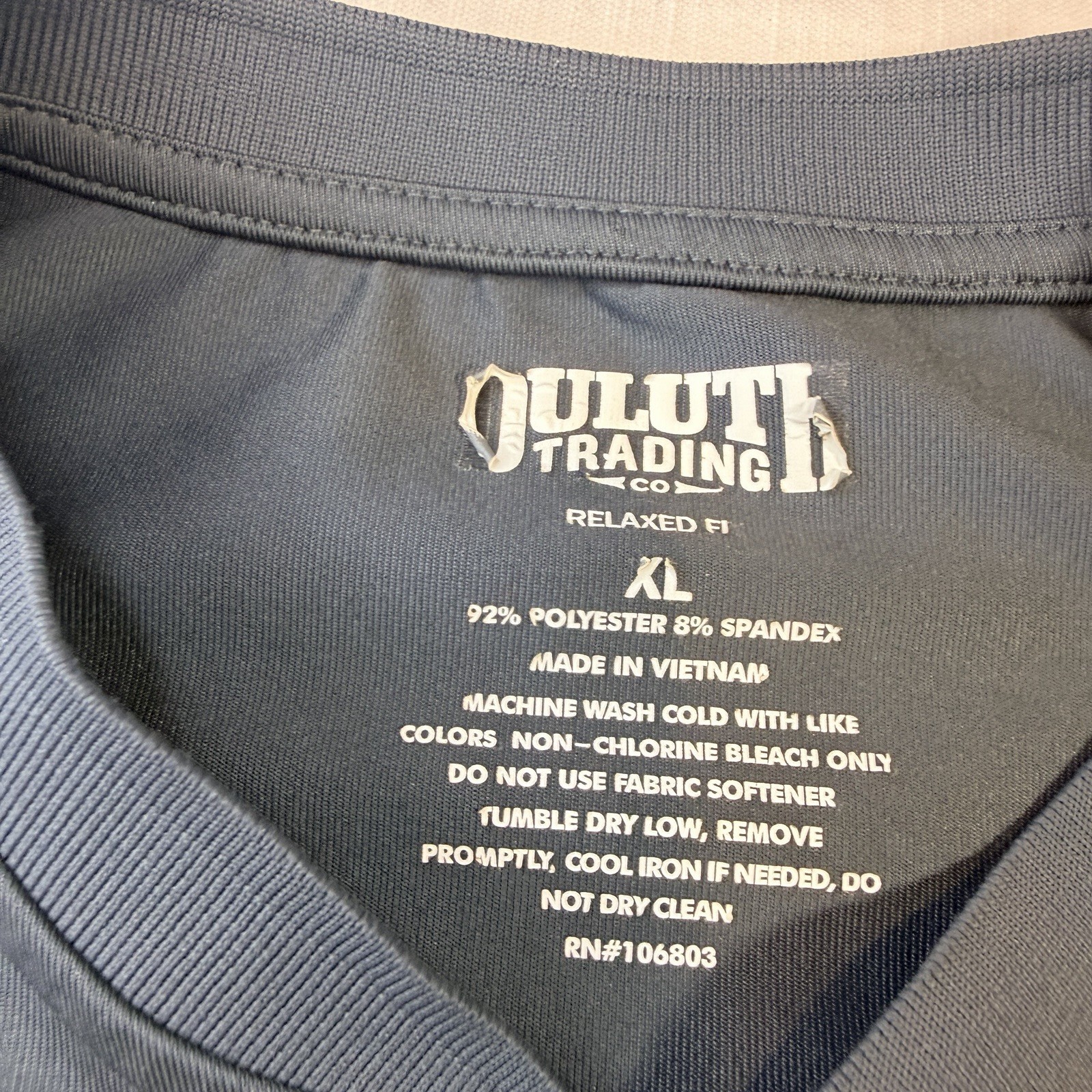 Duluth Trading T Shirt Cooling Henley Performance Tee Men's XL Gray Short Sleeve gallery
